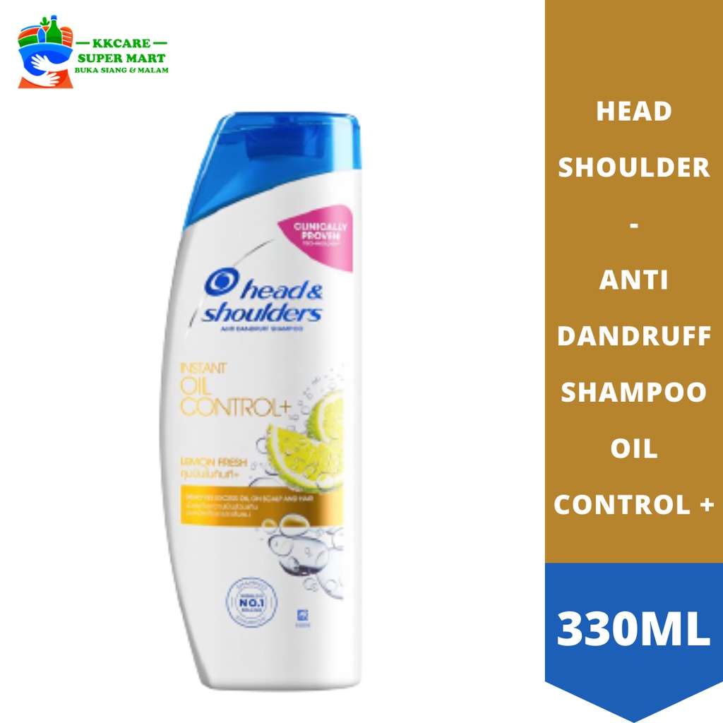 Head & Shoulder - Anti Dandruff Shampoo / Oil Control + 330ML | Shopee ...