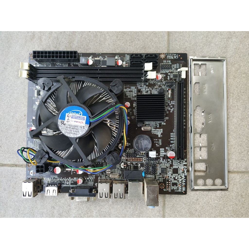 Venom Rx Intel H61 Lga 1155 Motherboard Package Processor I3 3210 Shopee Malaysia 5898