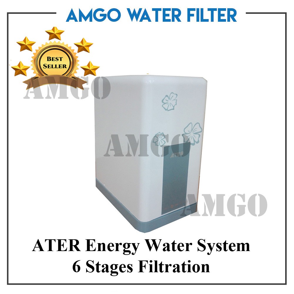 AMGO Korea Ater 6 Stage Alkaline Water Filter System, Water Purifier