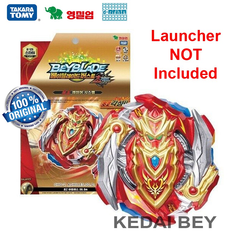 Beyblade Burst Takara Tomy B-129 Cho-Z Achilles 00 Dimension WITHOUT ...