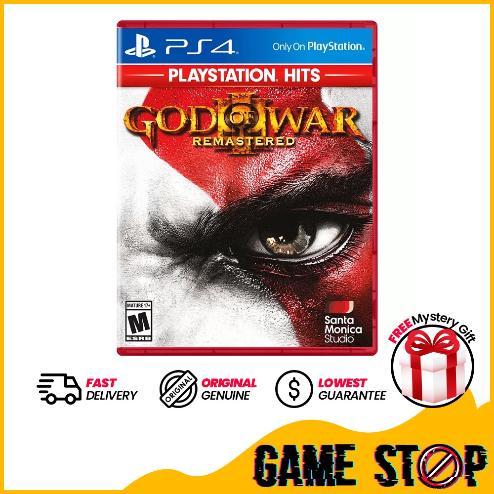 God of War 3 PS-4 Remastered UK multi [Import anglais