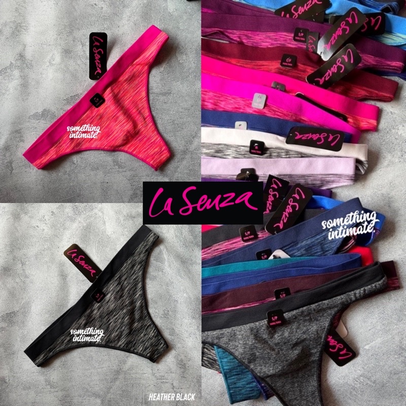 Lasenza Seamless 3 Heather Ultrasoft Modal Thong Panty Underwear Gstring  Panties CD Lingerie Sexy Panties La Senza