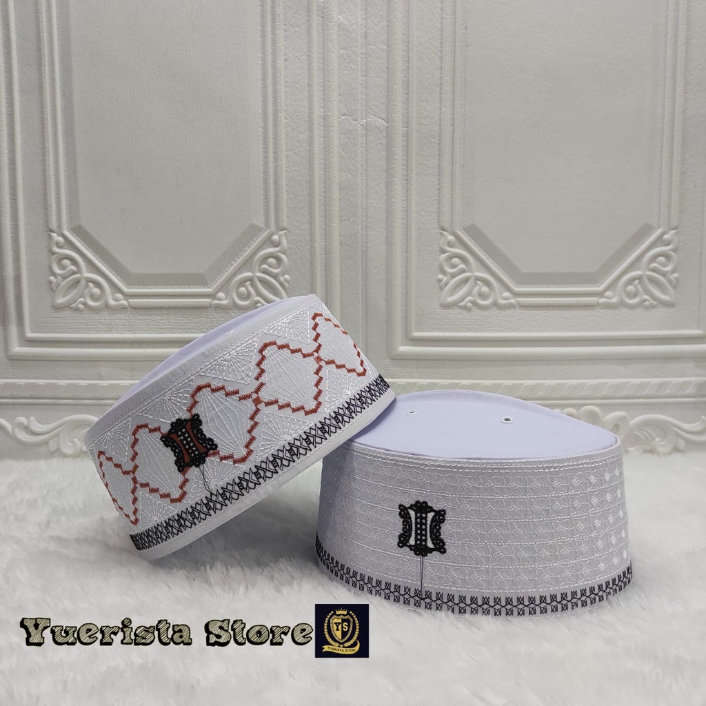 Songkok Caps For Hajj Caps, Turkish Malaysian Caps, Embroidered With ...