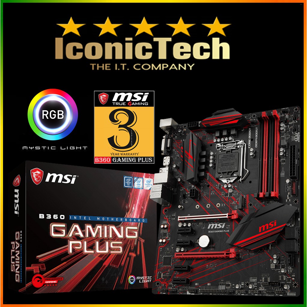 B360 msi gaming on sale plus