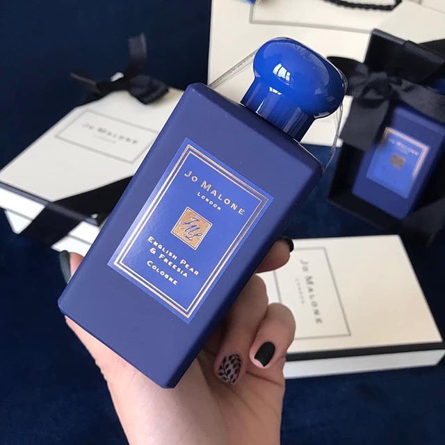 Limited edition Blue Jo Malone English Pear Freesia Cologne