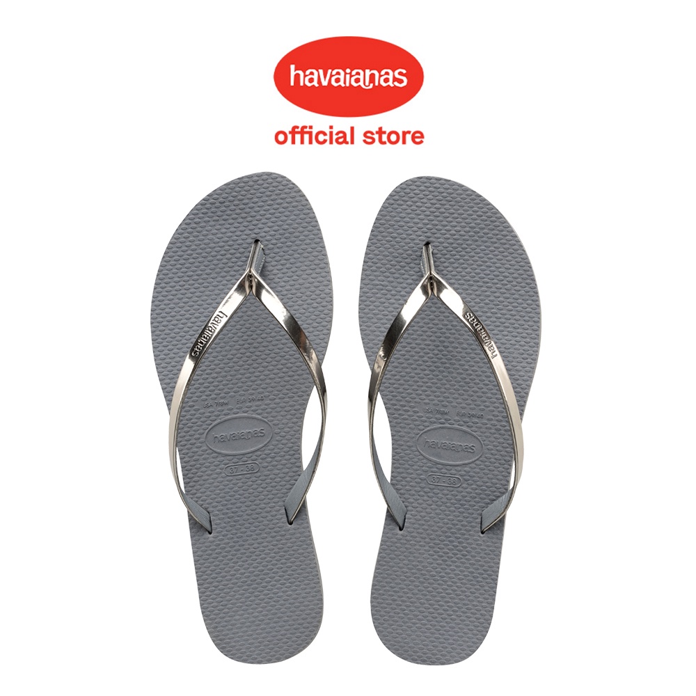 Havaianas you metallic steel grey online