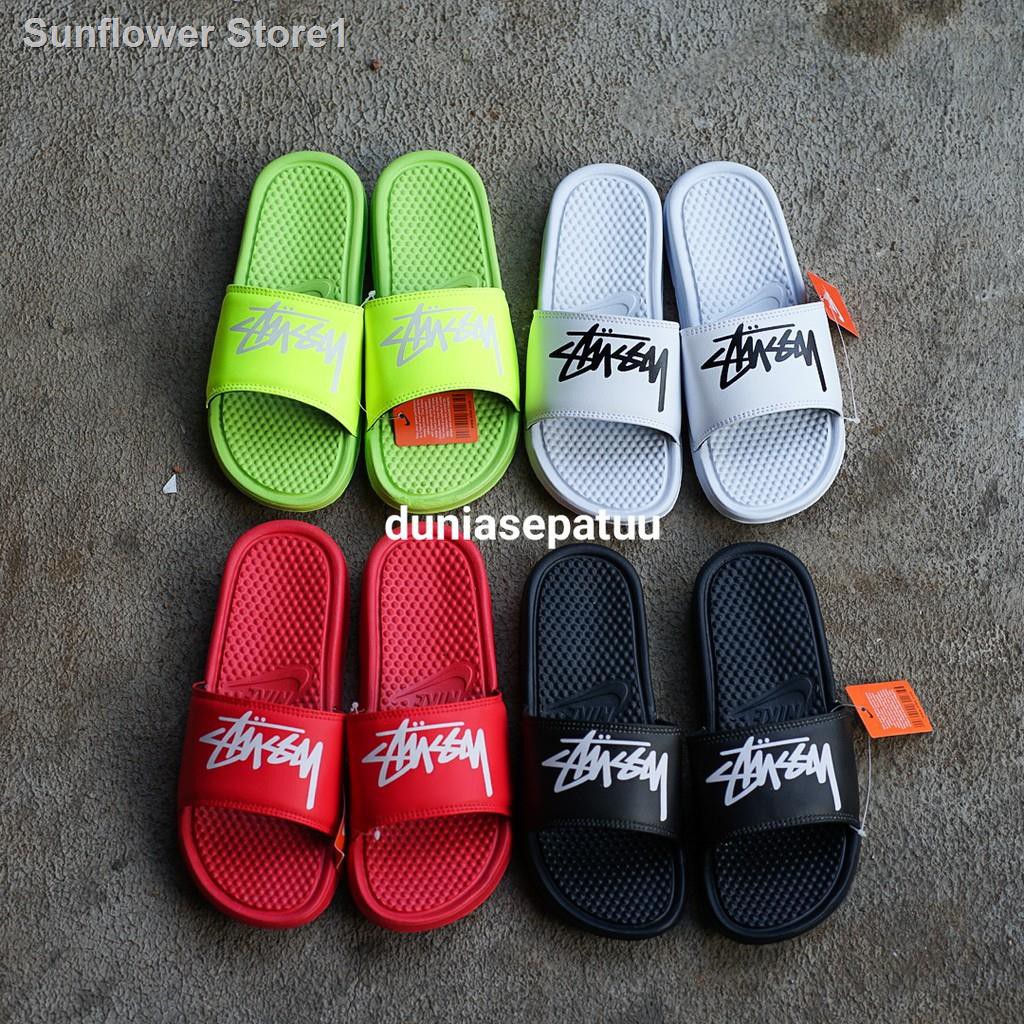 Benassi Sandals X Stussy Sendal Men Slides Shopee Malaysia