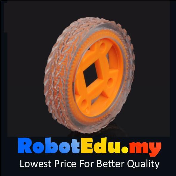 4712 Mini Rubber Wheel 47mm D4 , for 4mm Motor Shaft