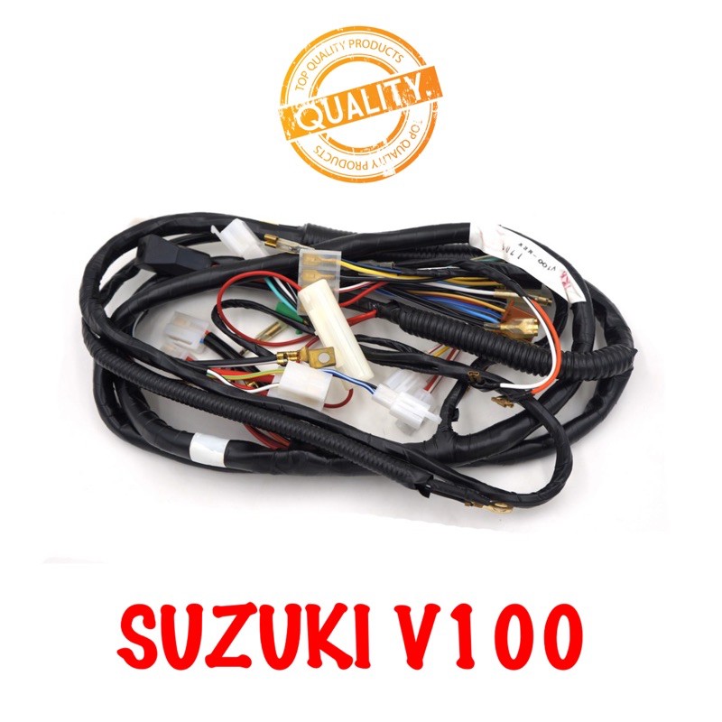 Suzuki V100 Hardness Wiring Set Wire Shopee Malaysia