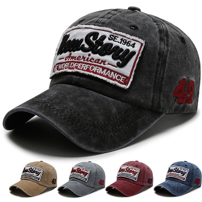 Topi Lelaki / Soft And Good Quality Baseball Cap / Good Material Cotton ...