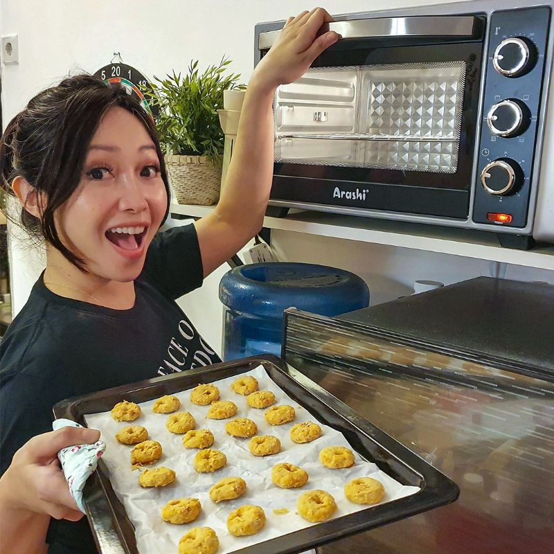 Arashi Electric Oven M26B 26 Liters Low Watt 300w600w Shopee Malaysia