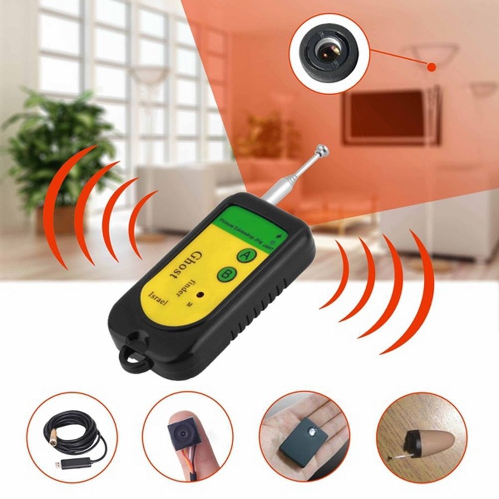 Anti Spy Signal Bug RF Detector Hidden Camera Lens GSM Device Finder ...