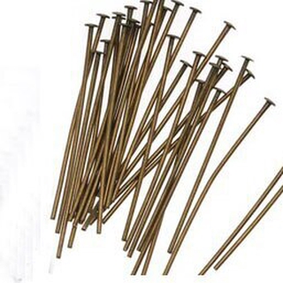 Flat head pins studs eye pins Needles Closed Loops beads For