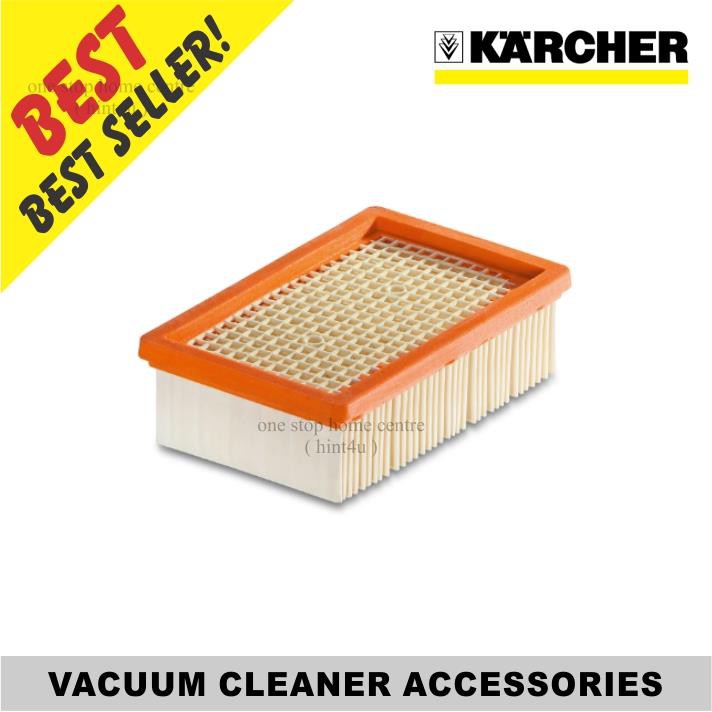 Karcher ( WD4/ WD5 P 28630050 ) Flat Pleated Filter Shopee Malaysia