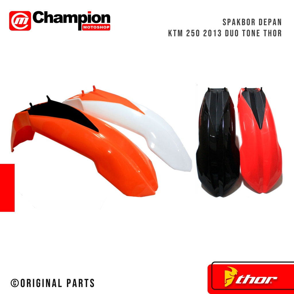 2013 KTM 250 2Tone Thor Front Fender Fender | Shopee Malaysia