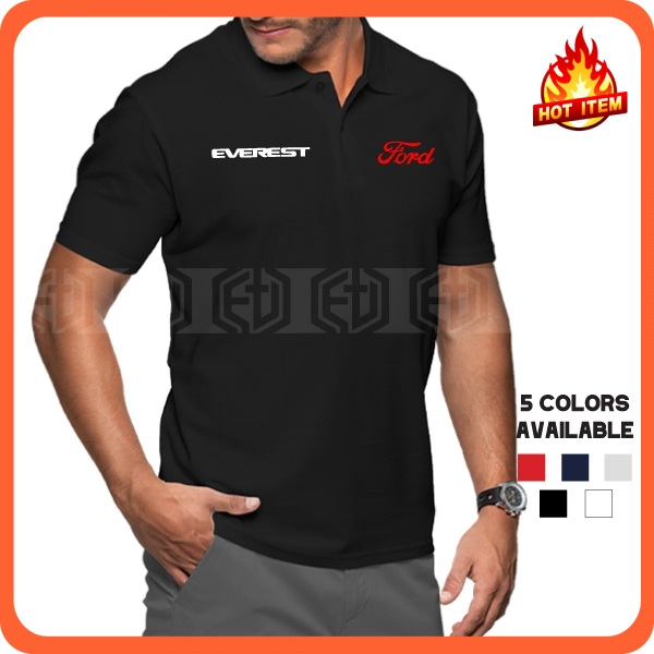 T Shirt Polo Kolar Ford SUV Everest XS-7XL Cotton Sulam Motorsport ...