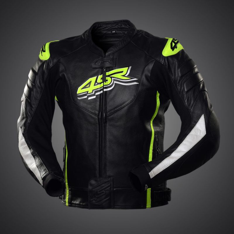 Motorbike TT Replica Nitro leather jacket | Shopee Malaysia