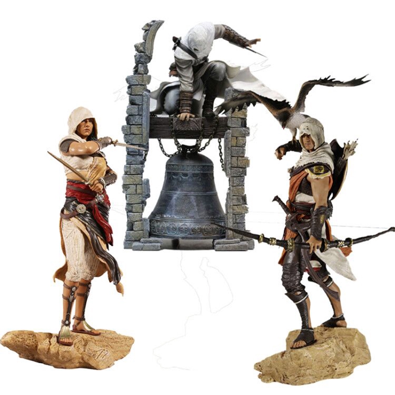 28cm Assassins Creed Originis Bayek Aya Altair The Legendary