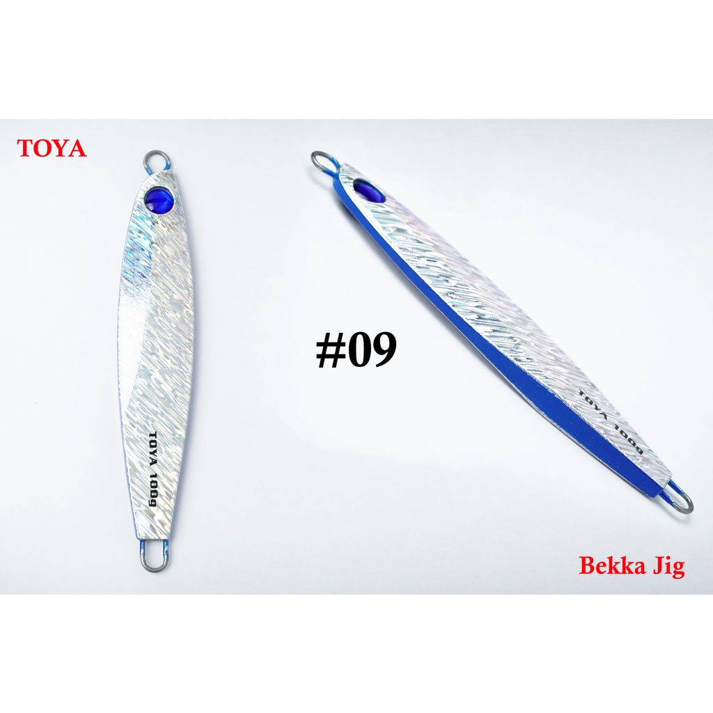 TOYA BEKKA JIG 80G 100G JIG LURES # KAIDO SHAPE # FAST JIG METAL JIG ...