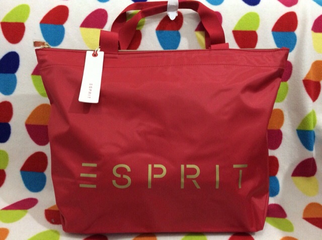 Travel bag ESPRIT Red in Polyester - 20568145