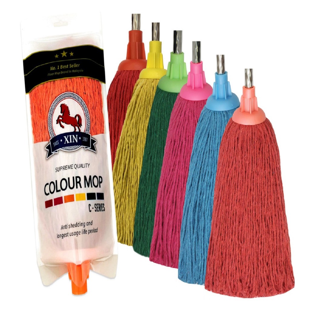 Xin C-Series Full Color Cotton Round Mop Head Cotton Mop * Floor Mop ...