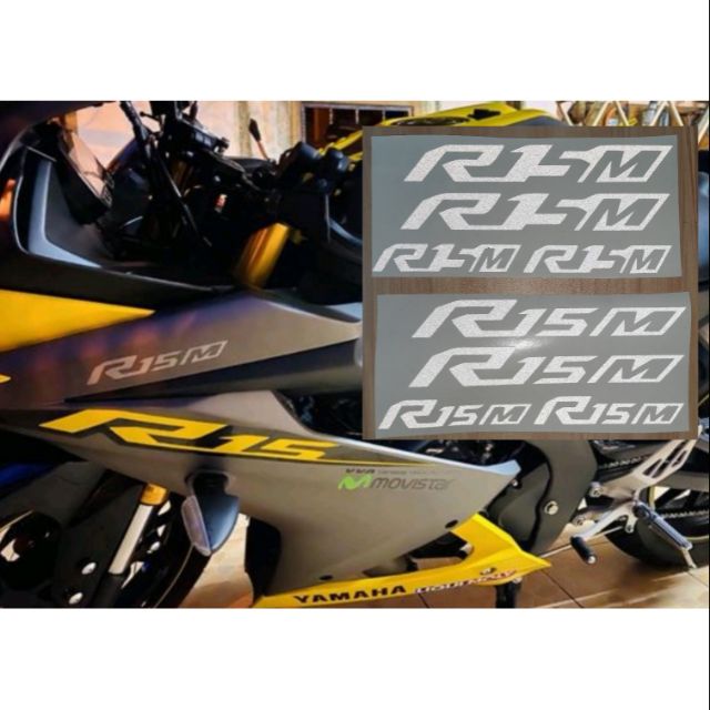 R15 V3 LOGO (R15M) STICKER BODY & TAIL | Shopee Malaysia
