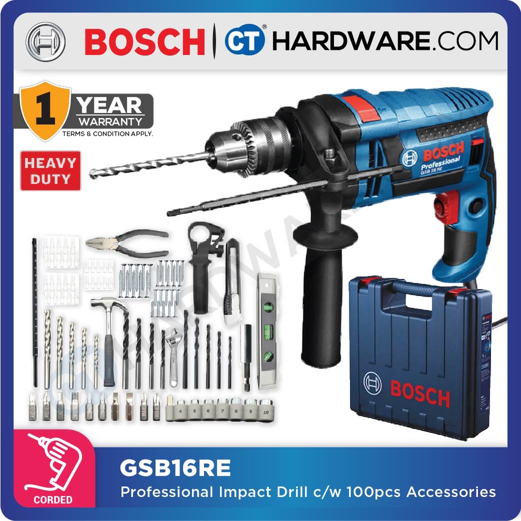 Bosch 750w hammer discount drill