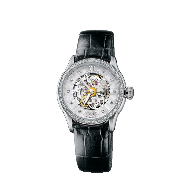 ORIS ARTELIER SKELETON DIAMONDS MADE IN SWISS