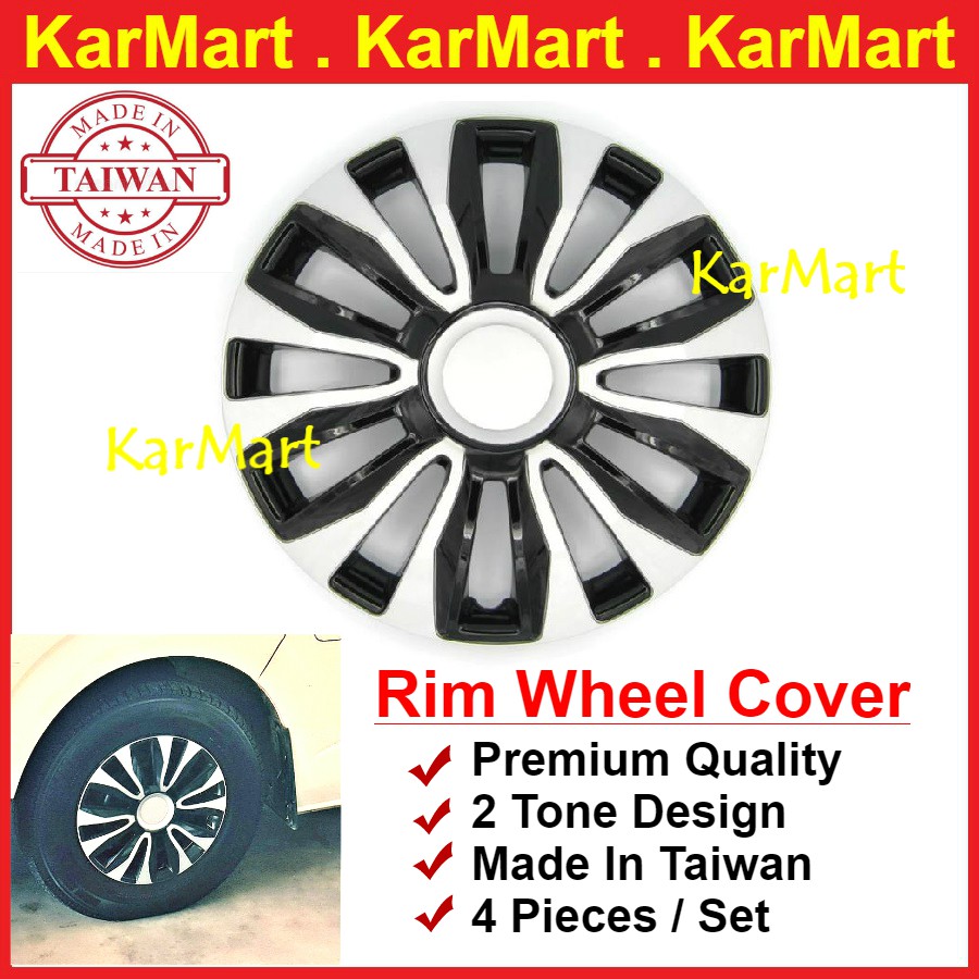 Universal 13" 14" 15" Car Wheel Cover Tyre Center Hub Cap Rim 13inch