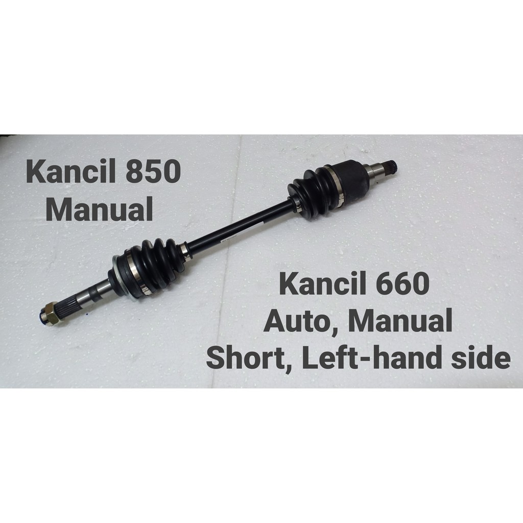 Kancil 660 Auto/Manual, Kancil 850 Manual (Short) Left Hand Side Drive