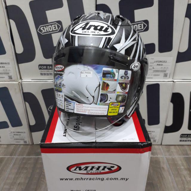 HELMET MHR RAM3 STELLA BLACK COPY Shopee Malaysia