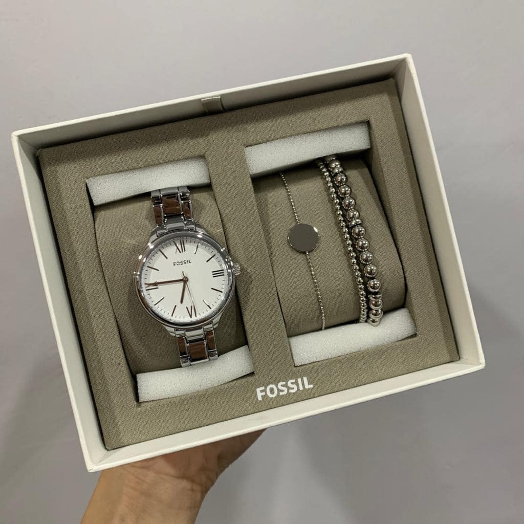 Fossil discount bracelet set