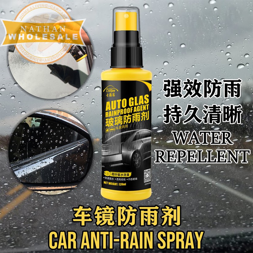 Car Windshield Water Repellent Spray AntiRain Nano Coating 120ml 汽车大镜防雨剂 Shopee Malaysia