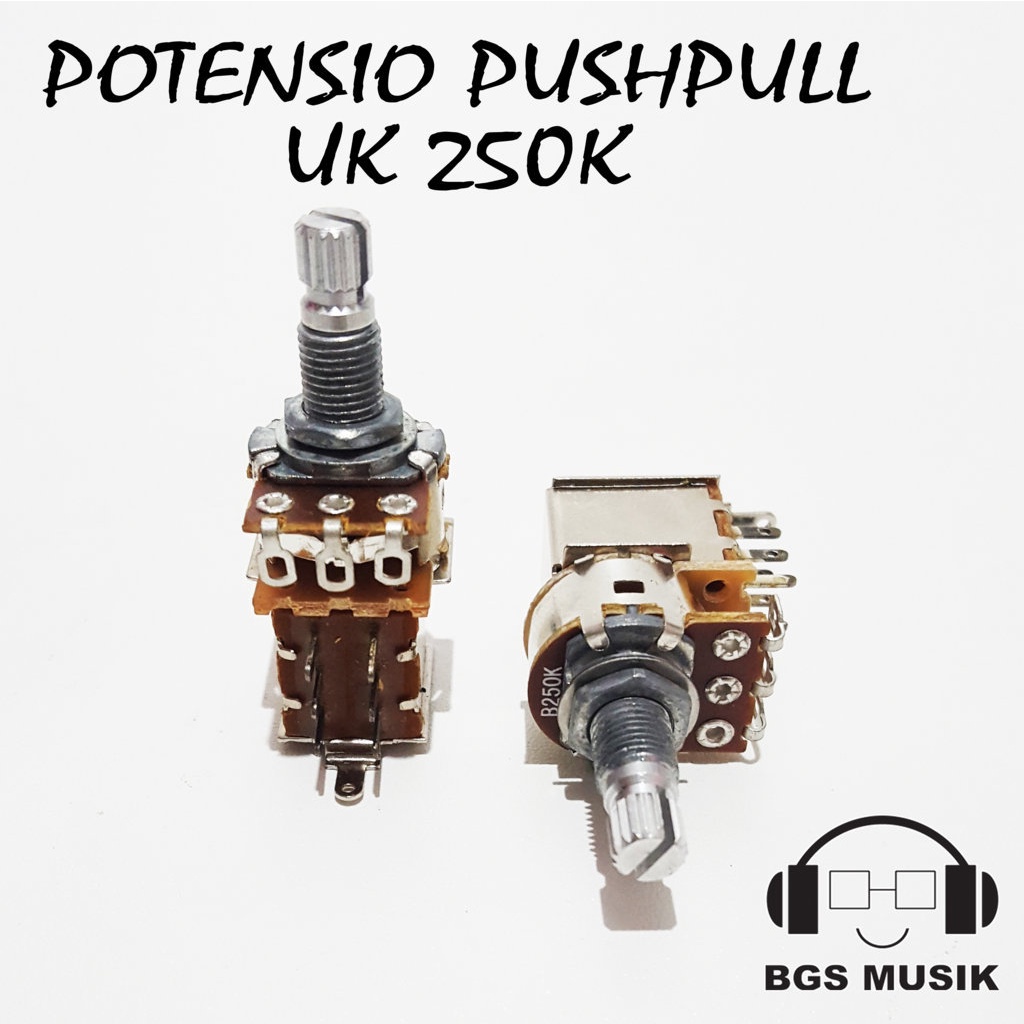 Potentio Push Pull 250k - Potentio Pushpull 250k - Electric Guitar ...