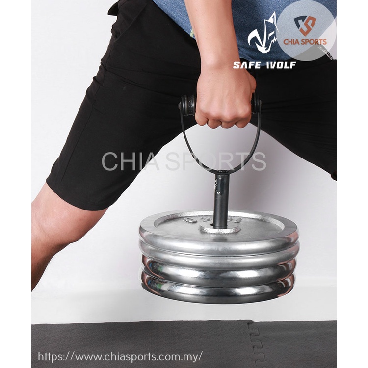 Adjustable Plate Loaded Kettlebell Handle 25mm 50mm Pulley Handle