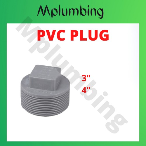 PLUG PVC PIPE FITTINGS PENUTUP PAIP 3" 4" 80MM 100MM Shopee Malaysia