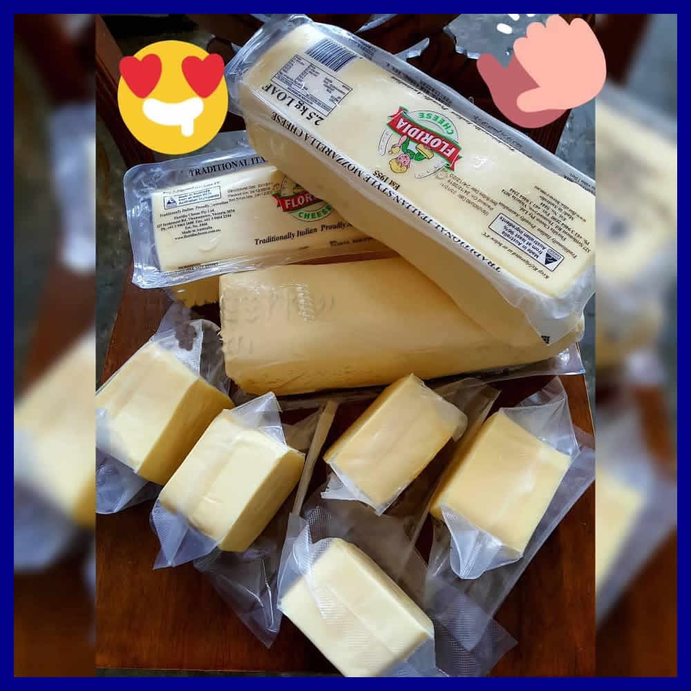 HALAL MOZZARELLA FLORIDIA BLOCK CHEESE Shopee Malaysia