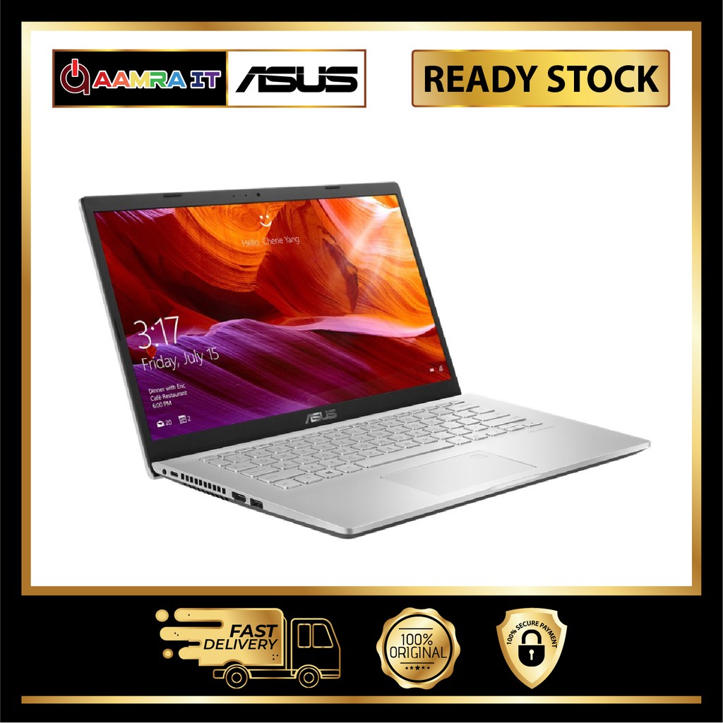Asus Laptop Vivobook M409B ABV087T 14 Silver A9 9425 4GB 256GB SSD AMD R5 W10 Shopee Malaysia