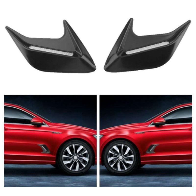 New Car Styling Air Flow Intake Scoop Side Vents Decorative