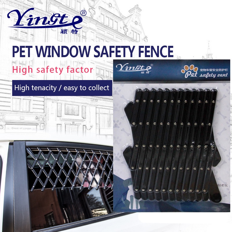 Pet Car Window Foldable Vent Guard Mesh Safety Fence Shopee Malaysia