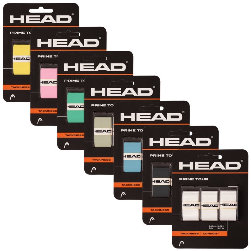 Head Grip Prime Tour Overgrip (3 per Pack) Shopee Malaysia