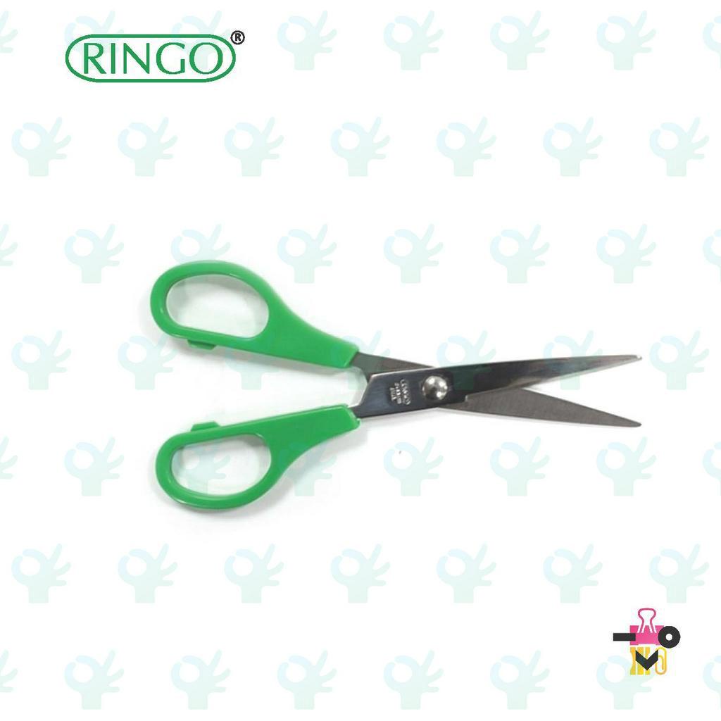 Ringo Scissor Stainless Steel Green Colour (5"/6"/7"/8") Shopee Malaysia