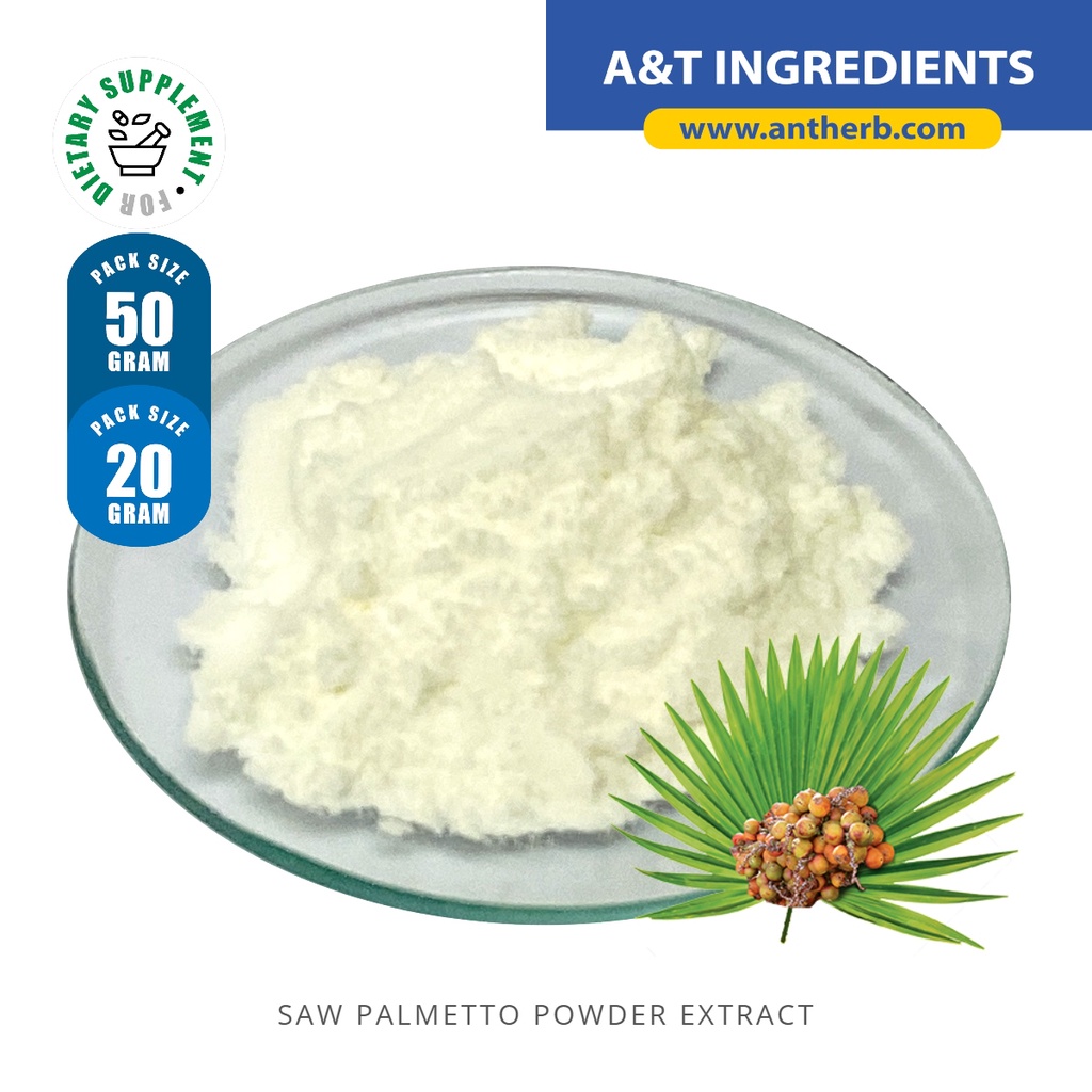 [20g/50g] Saw Palmetto Powder Extract / Serbuk Ekstrak Saw Palmetto