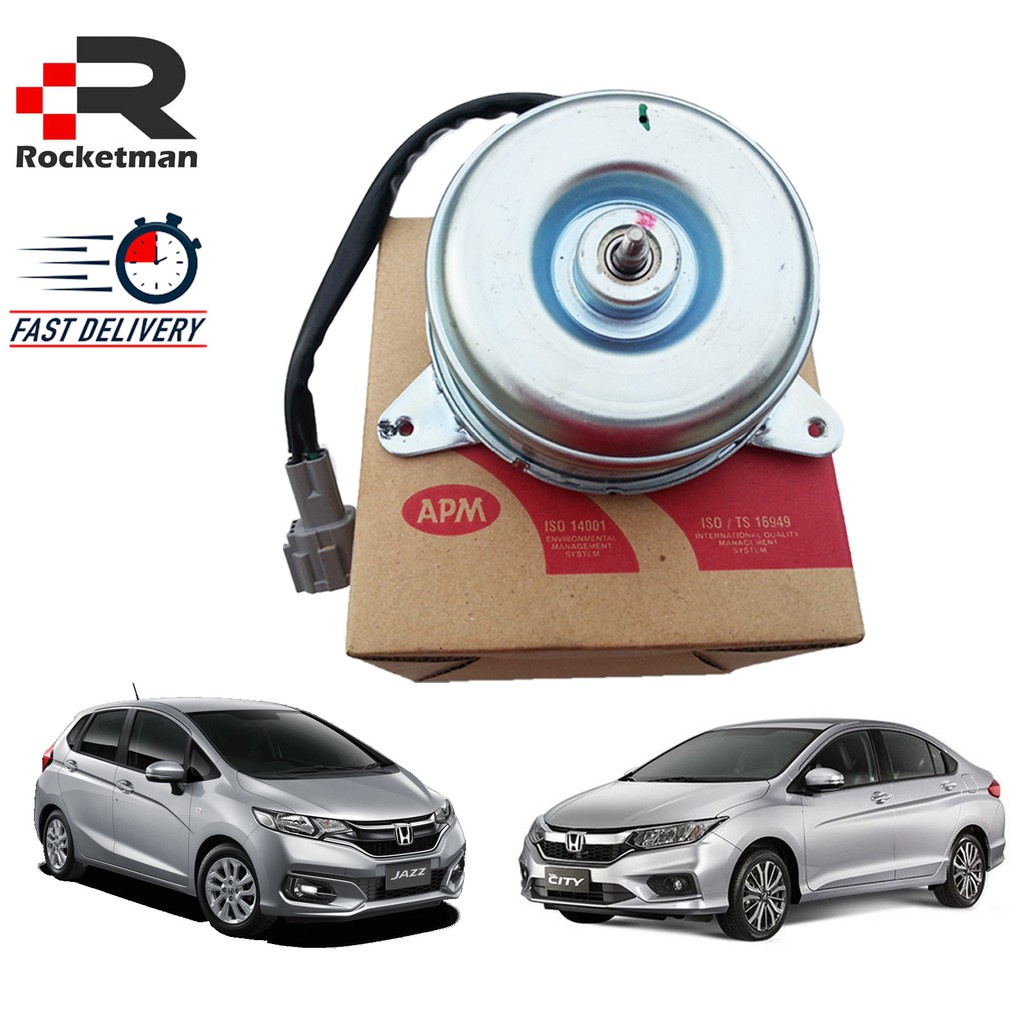 APM RADIATOR FAN MOTOR HONDA CITY GM6 T9A JAZZ T5A 2014-2019 (19030-55A ...
