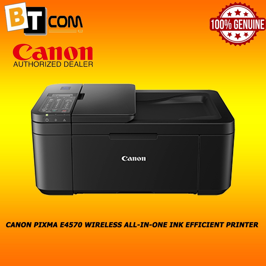 Canon Pixma E4570 Wireless AllinOne Ink Efficient Printer Shopee Malaysia