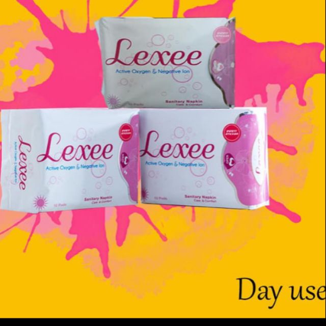 PAD LEXEE DAY USE PINK COLOR | Shopee Malaysia