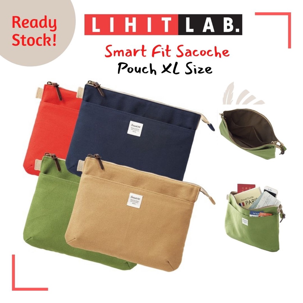 Original Lihit Lab Smart Fit Sacoche Pouch L Size Shopee Malaysia