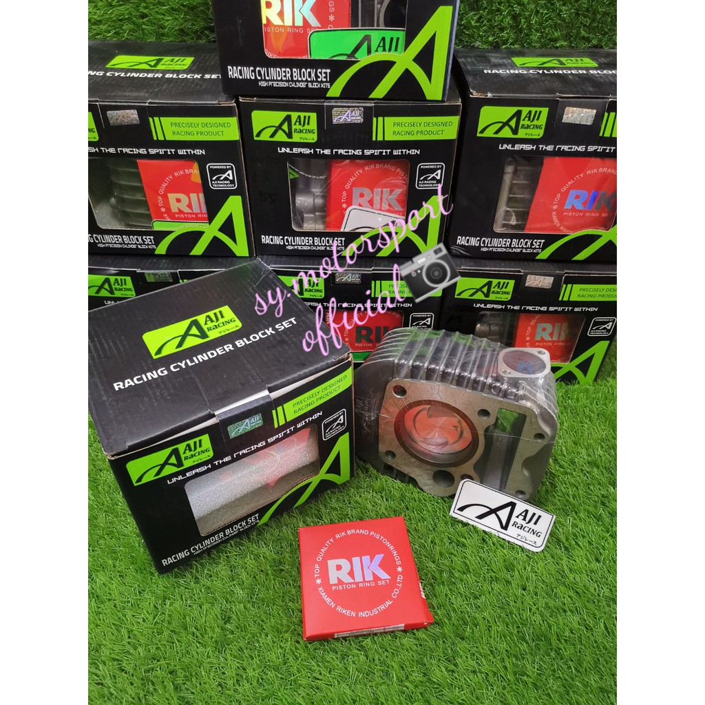 AJI RACING Honda Wave 125 W125 55mm, 57mm (Racing Block Set) | Shopee ...