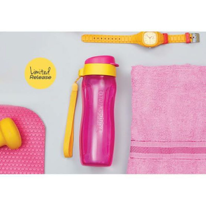 Drinking bottle eco bottle tupperware 500 ml free Rope | Shopee Malaysia