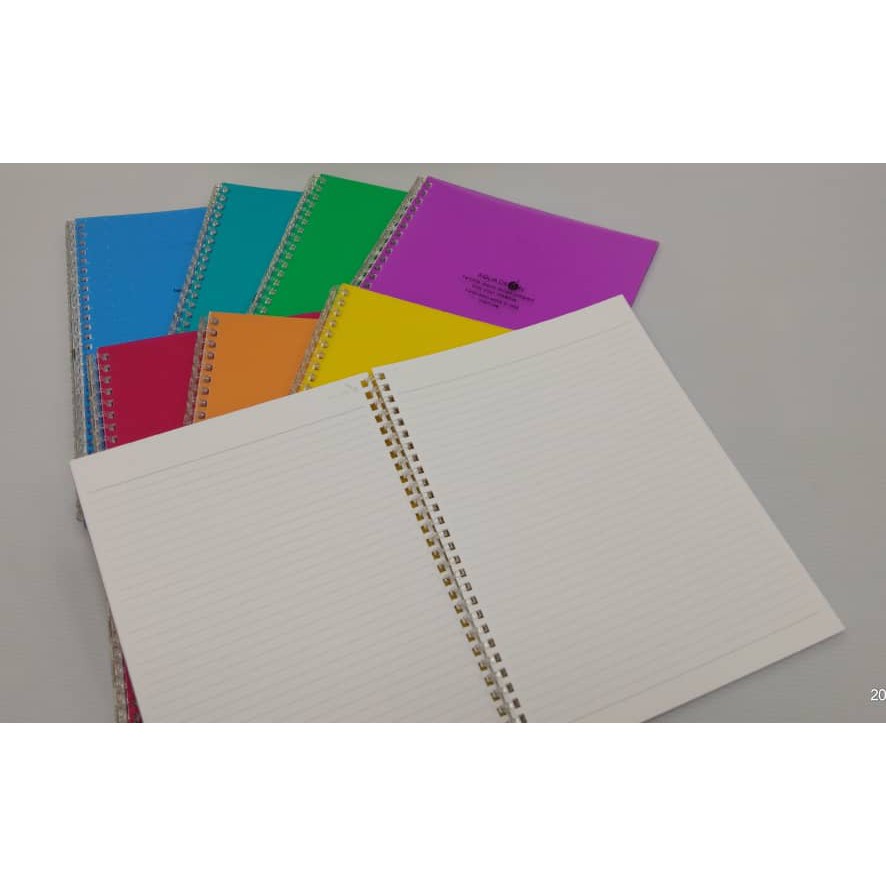 LIHIT LAB AQUA DROPS TWIST RING NOTE BOOK (7" X 10") Shopee Malaysia